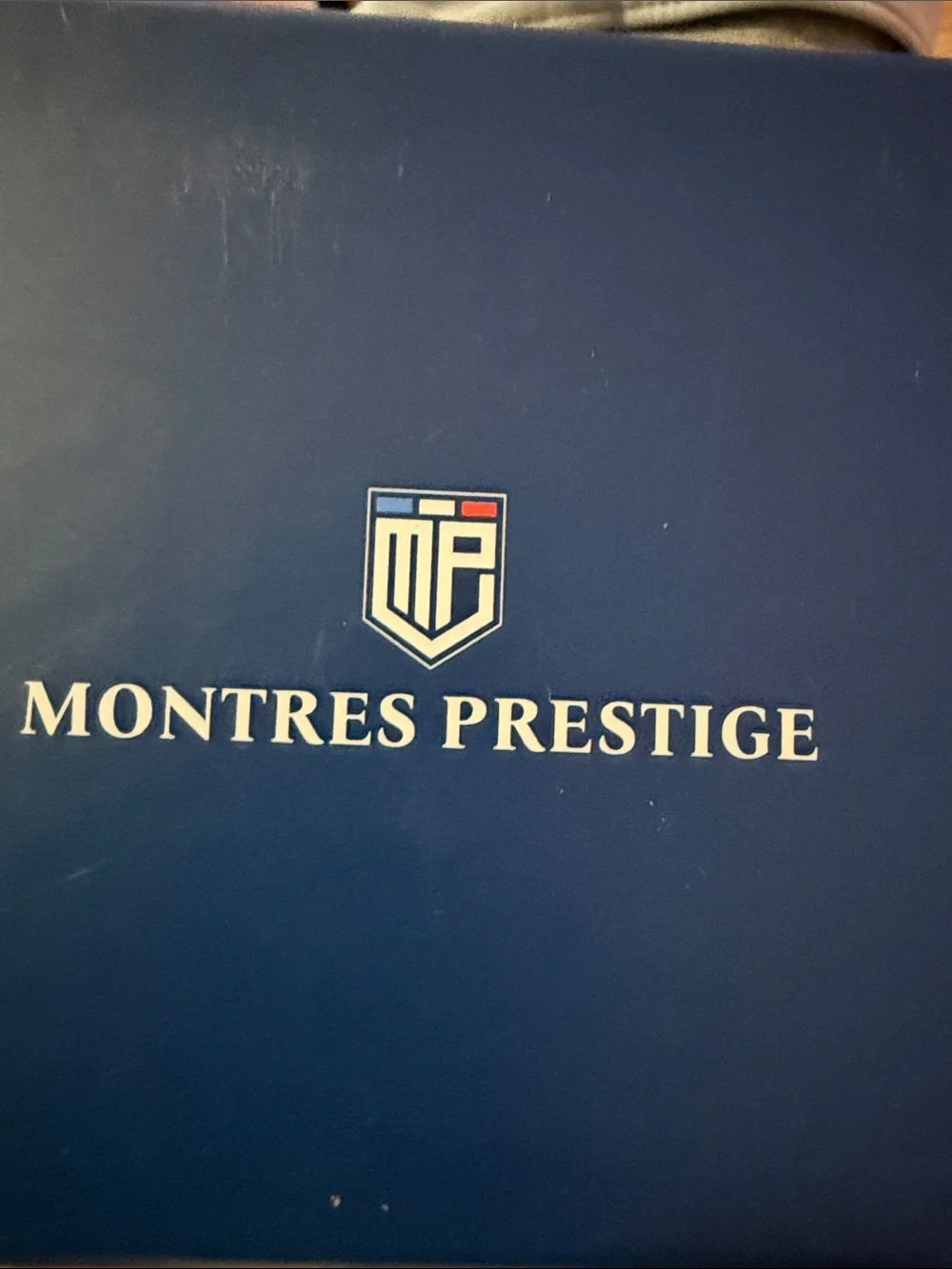 Montres Prestige Branded Navy Box
